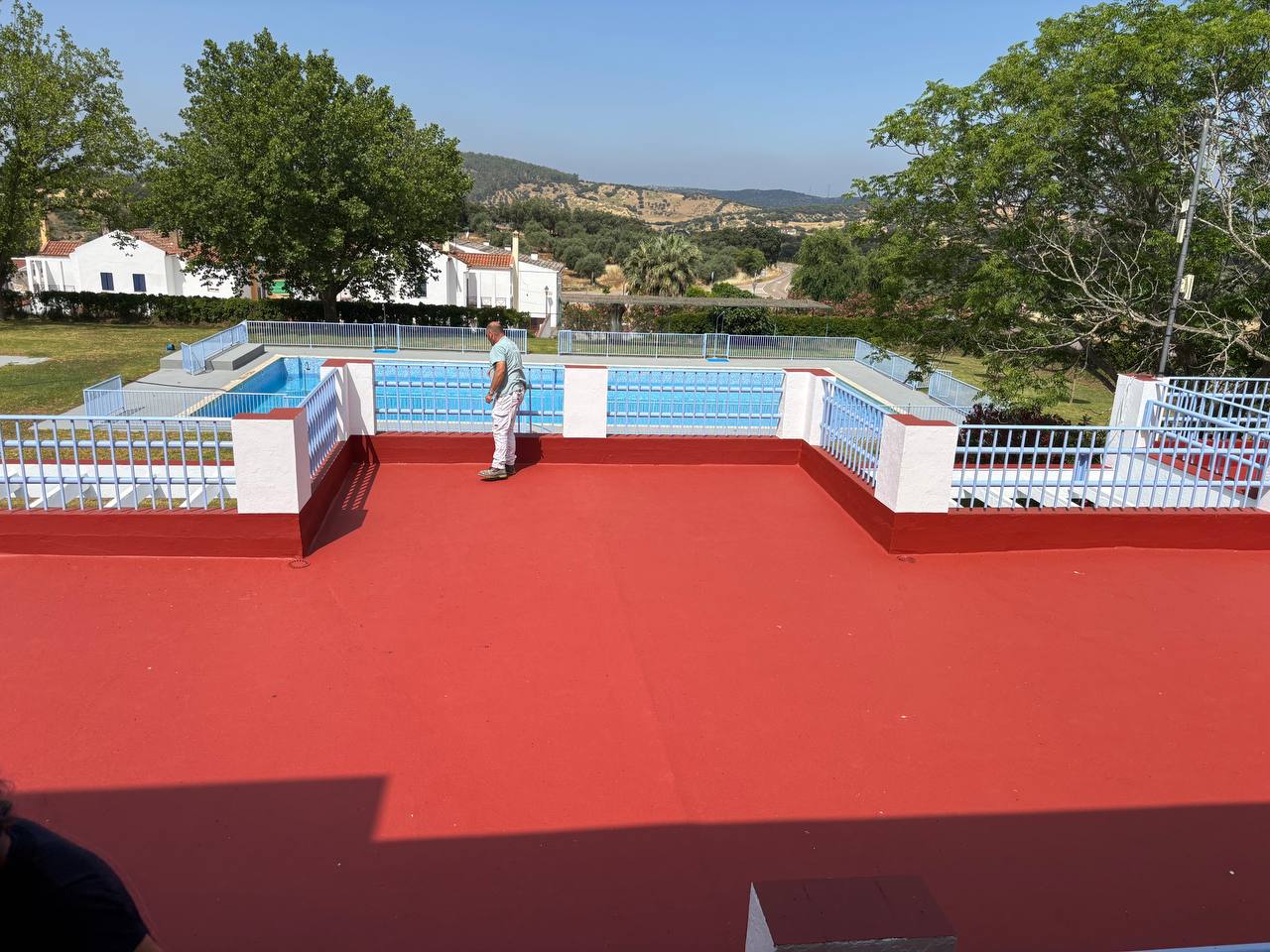 Piscina de Valverde de Burguillos, sede del II NEB Fest